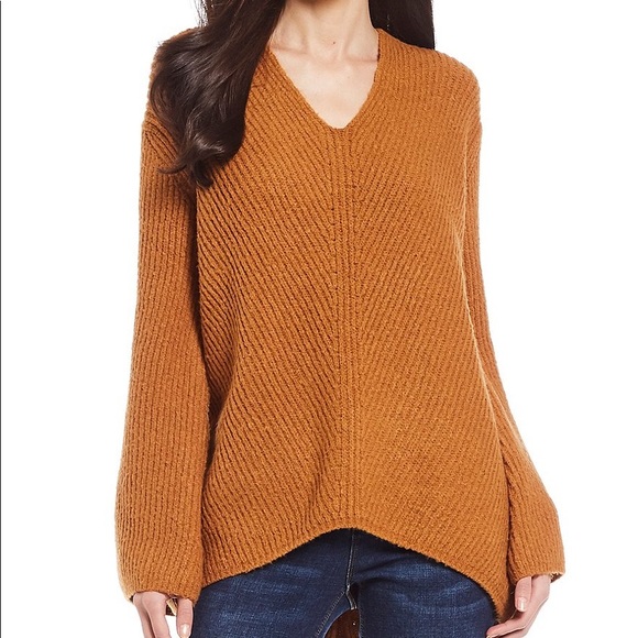 Gibson Latimer Sweaters - GIBSON LATIMER Oversized Chunky Knit Sweater